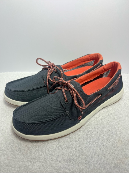 Columbia Shoes - Columbia PFG Delray Loco II Women’s Boat Shoes Graphite/Coral Size 8.5 Casual